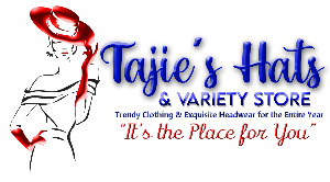 Tajie's Hats & Variety Store logo