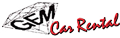 Gem Car Rental logo