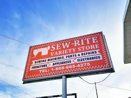 Sew-Rite Variety Store logo