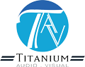 Titanium Audio Visual-AV Rentals, Wedding Lighting logo