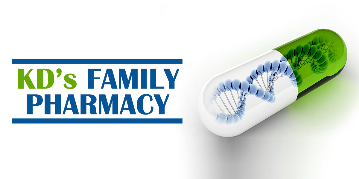 KD's Family Pharmacy logo