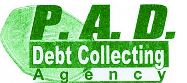 P A D Debt Collection logo