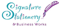 Signature Stationery & Business Works logo