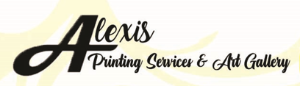 Alexis Printing Services & Art Gallery logo