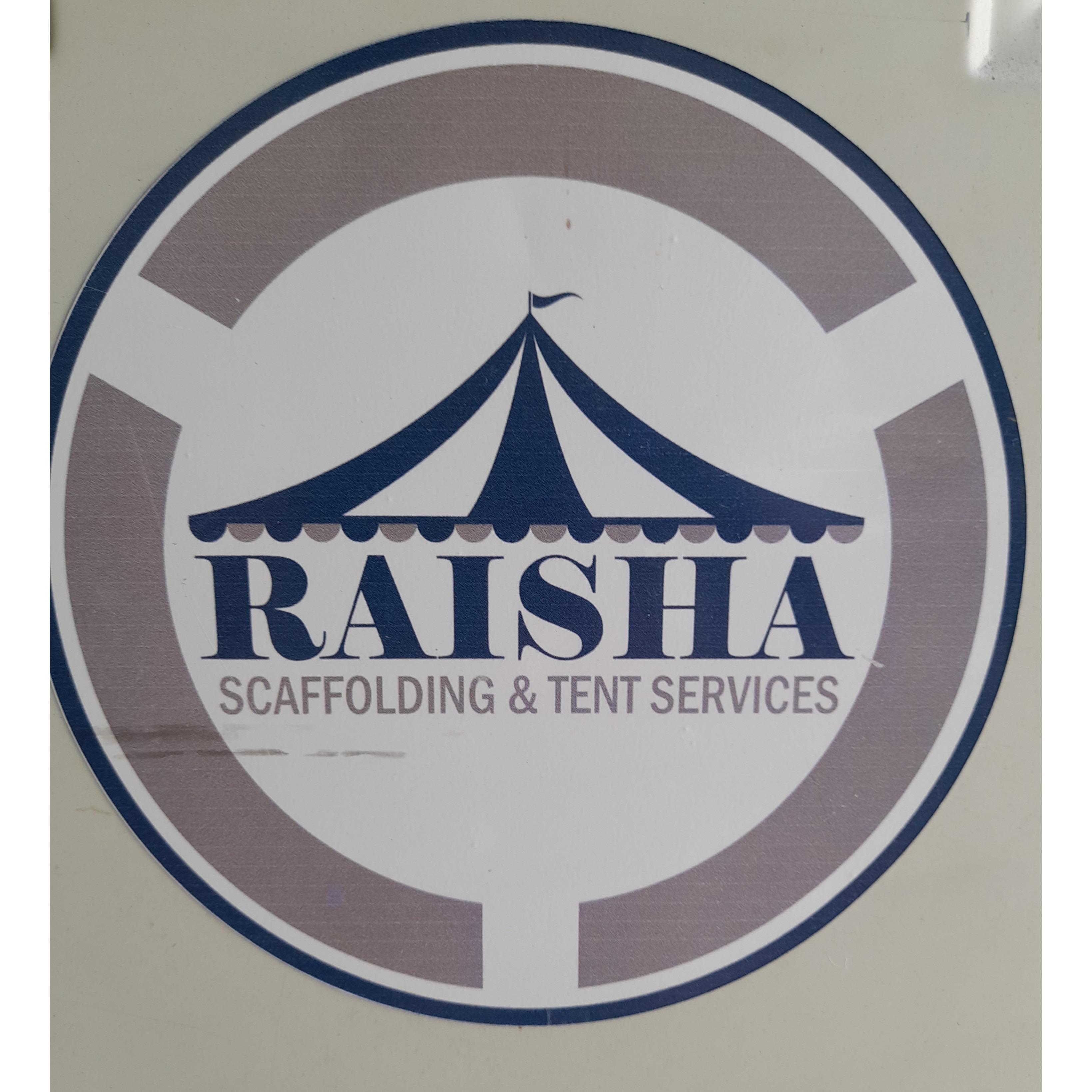 Raisha's Scaffolding & Tent Services logo