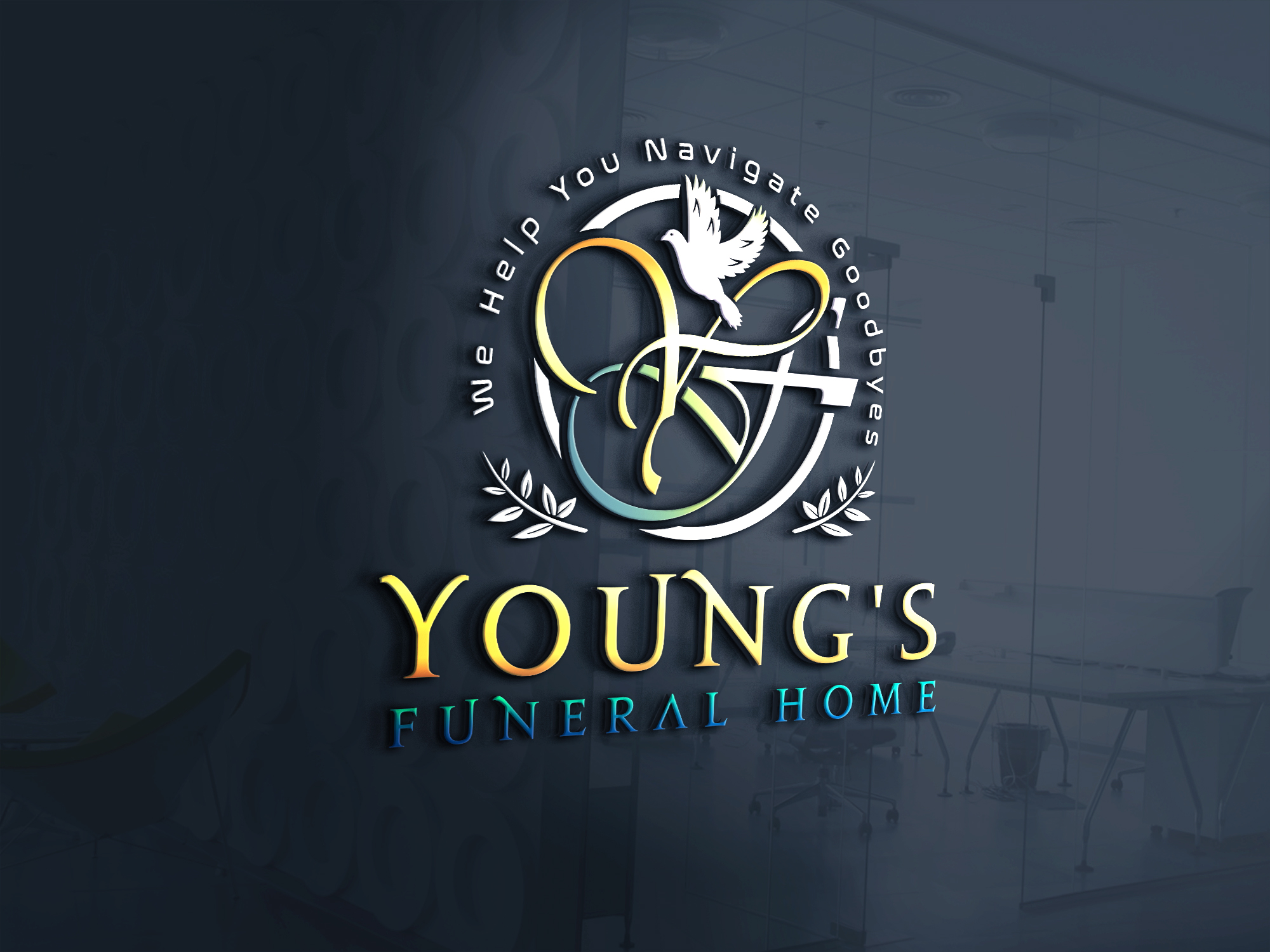 Young's Funeral Home logo