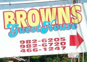 Brown's Guest House logo