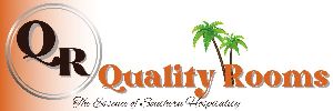 Q R Quality Rooms logo