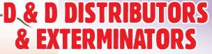 D & D Distbrs & Exterminators logo