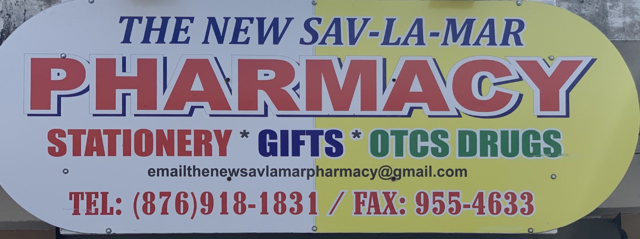 New Sav-La-Mar Pharmacy The logo