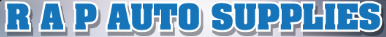 R A P Auto Supplies logo