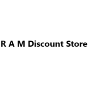 R A M Discount Store logo
