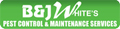 B & J White's Pest Control Maintenance Services logo