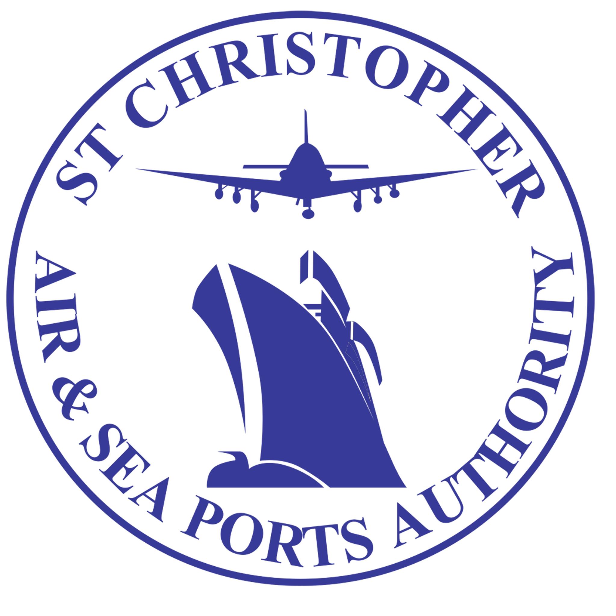 St Christopher Air & Sea Ports Authority (SCASPA) logo