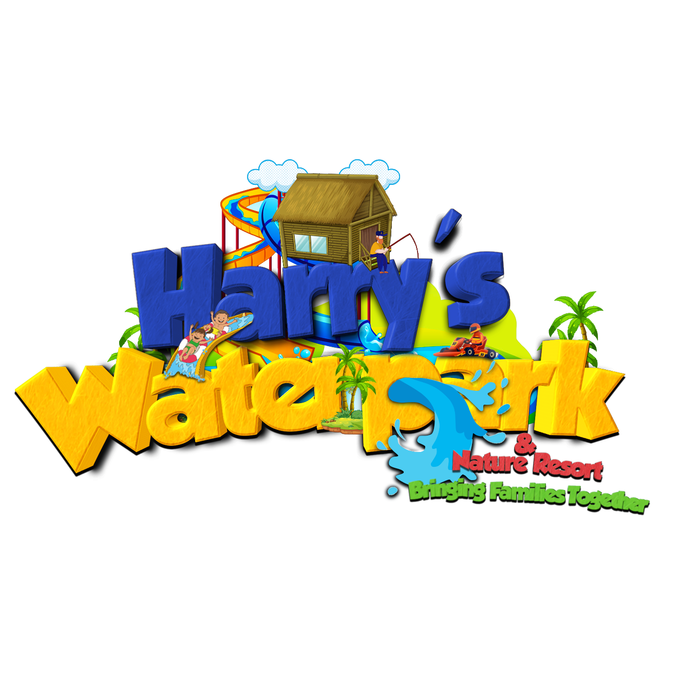 Harry's Water Park logo