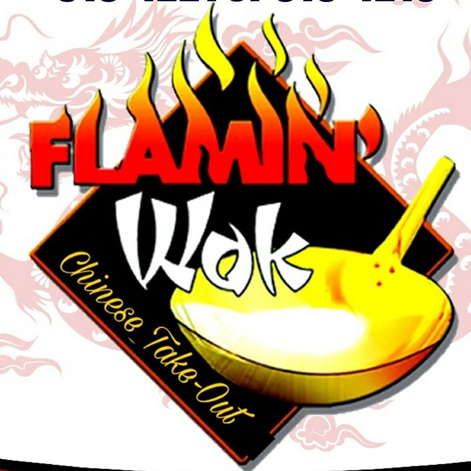 Flamin Wok logo
