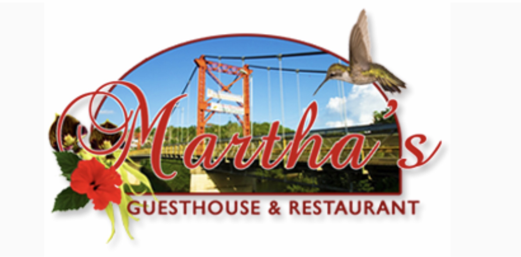 Martha's Guest House, Kitchen & Laundromat logo