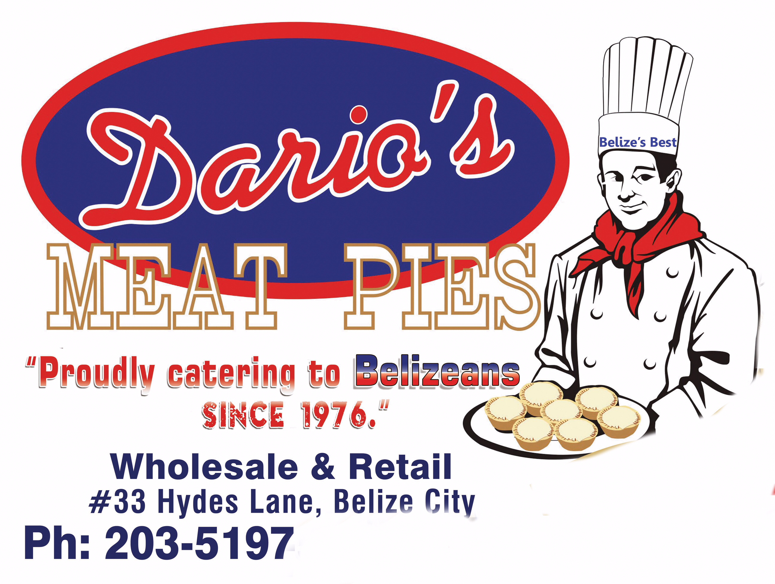 Dario's Meat Pies logo